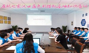 老子有钱lzyq88官网之家湖北汉口店色彩搭配基础知识培训